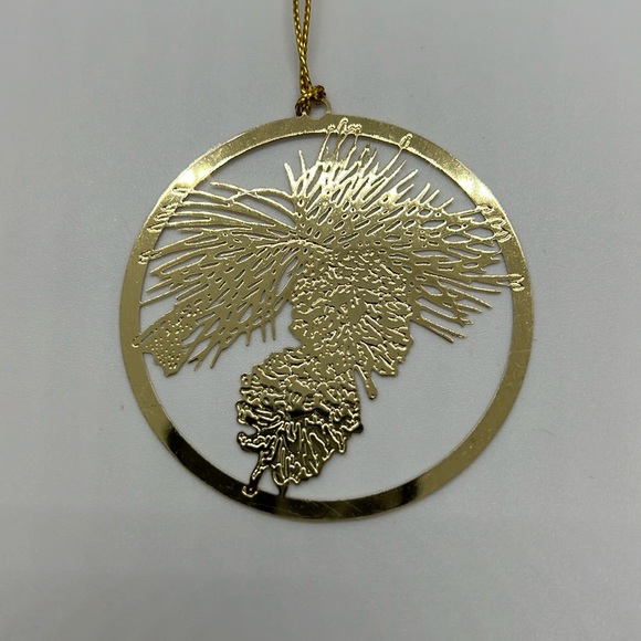 Vintage Brass Pinecone Ornament - Picture 1 of 3